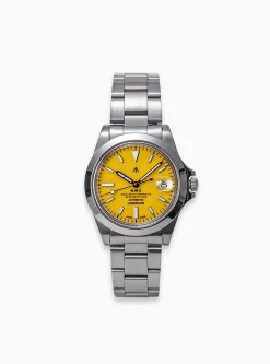 Naval FRXA015 Automatic Watch Yellow<Naval Watch Co. Clearance