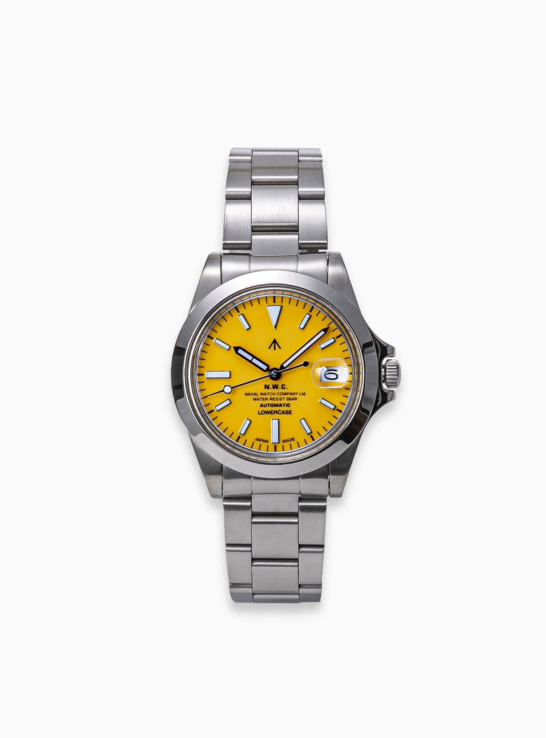 Naval FRXA015 Automatic Watch Yellow<Naval Watch Co. Clearance