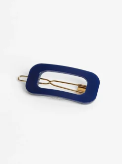 Navy Hair Clip<Kanel Clearance