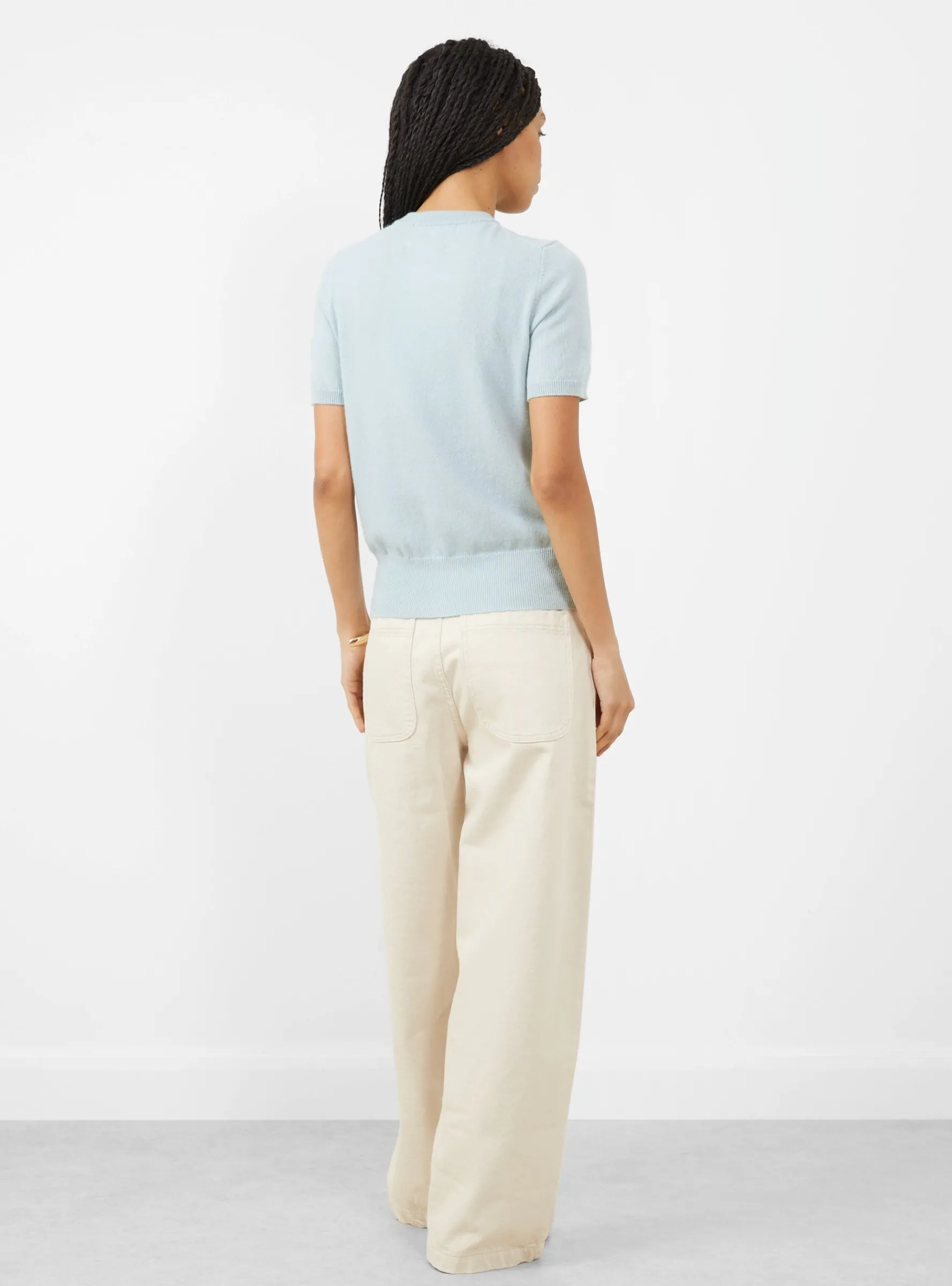N°399 Flyer Cashmere Top Glass<Extreme Cashmere Outlet