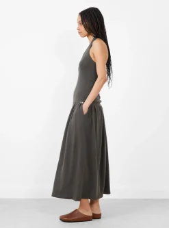 N°403 Mary Cotton Cashmere Skirt Mud<Extreme Cashmere Discount