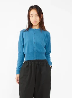 No.257 Blouson Cardigan Agua Blue<Extreme Cashmere Fashion