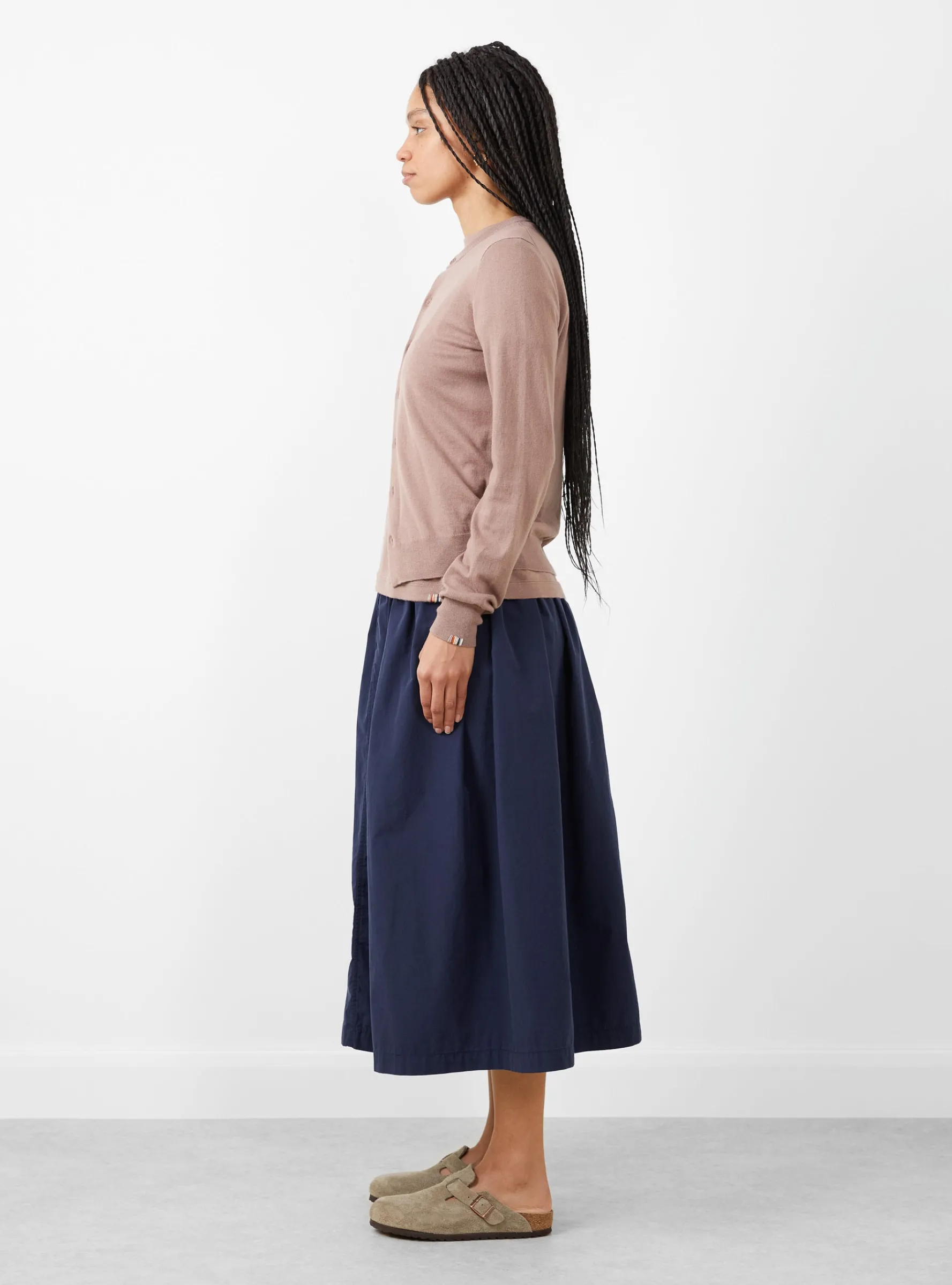 No.332 Little Bit Cardigan Clay<Extreme Cashmere Sale