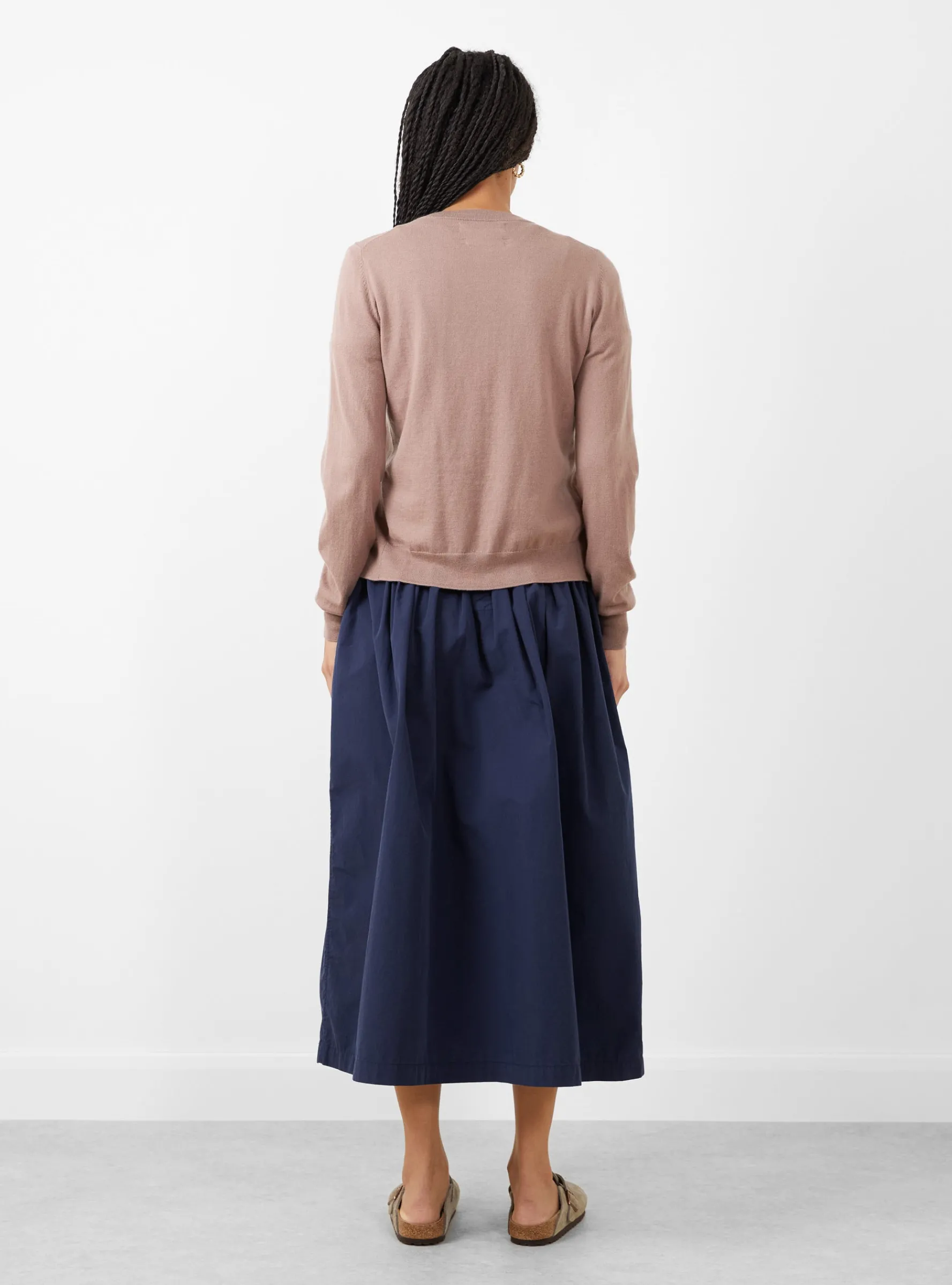 No.332 Little Bit Cardigan Clay<Extreme Cashmere Sale