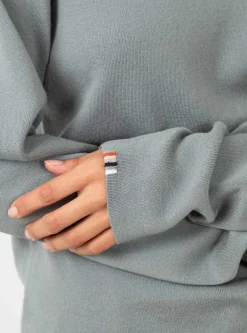 No.336 Ninety Pullover Sage<Extreme Cashmere Clearance