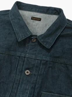 No. 4 Plant Dyed Denim 1st Jacket Green<Kapital Sale