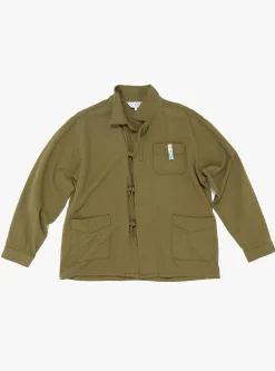 Noragi Jacket Olive<TDR Outlet