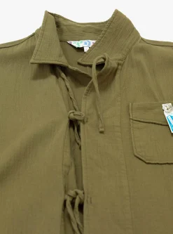 Noragi Jacket Olive<TDR Outlet