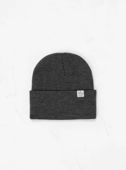 NY Logo Beanie Charcoal Grey<Sublime Hot