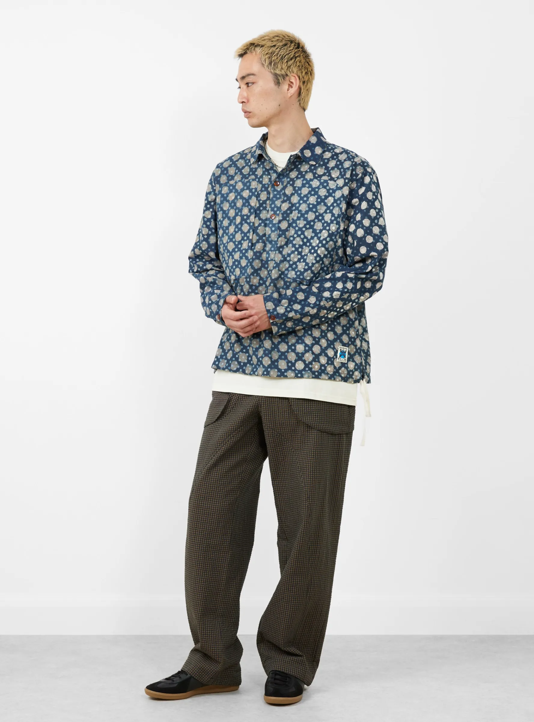 Obra Shirt Indigo Circles Mix<Paratodo Hot