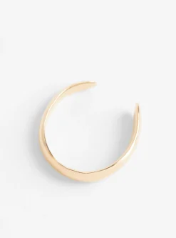 Open Brass Cuff Gold Plated<Helena Rohner New