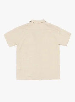Open Collar 1/40 Linen Shirt Beige<Beams Plus Fashion