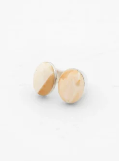 Open Pale Agate Silver Ring<Helena Rohner Clearance