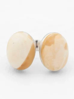 Open Pale Agate Silver Ring<Helena Rohner Clearance