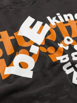 Orange T-shirt Vintage Black<b.Eautiful Discount