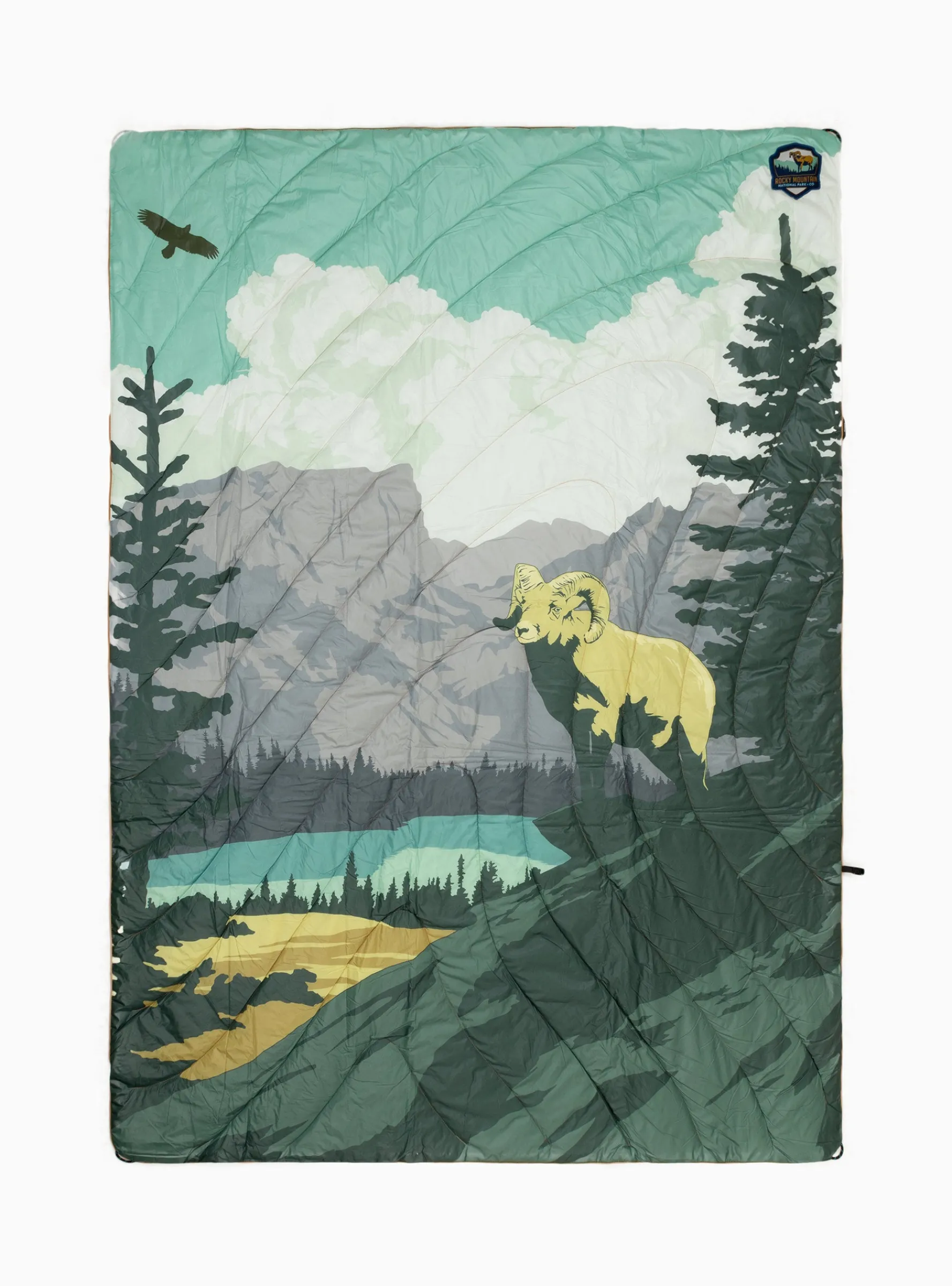 Original Puffy Blanket Rocky Mountain<Rumpl Fashion