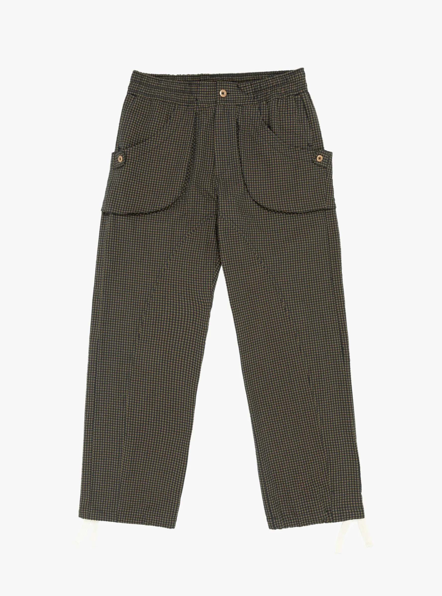 Osage Pant Plaid Seersucker<Paratodo Best