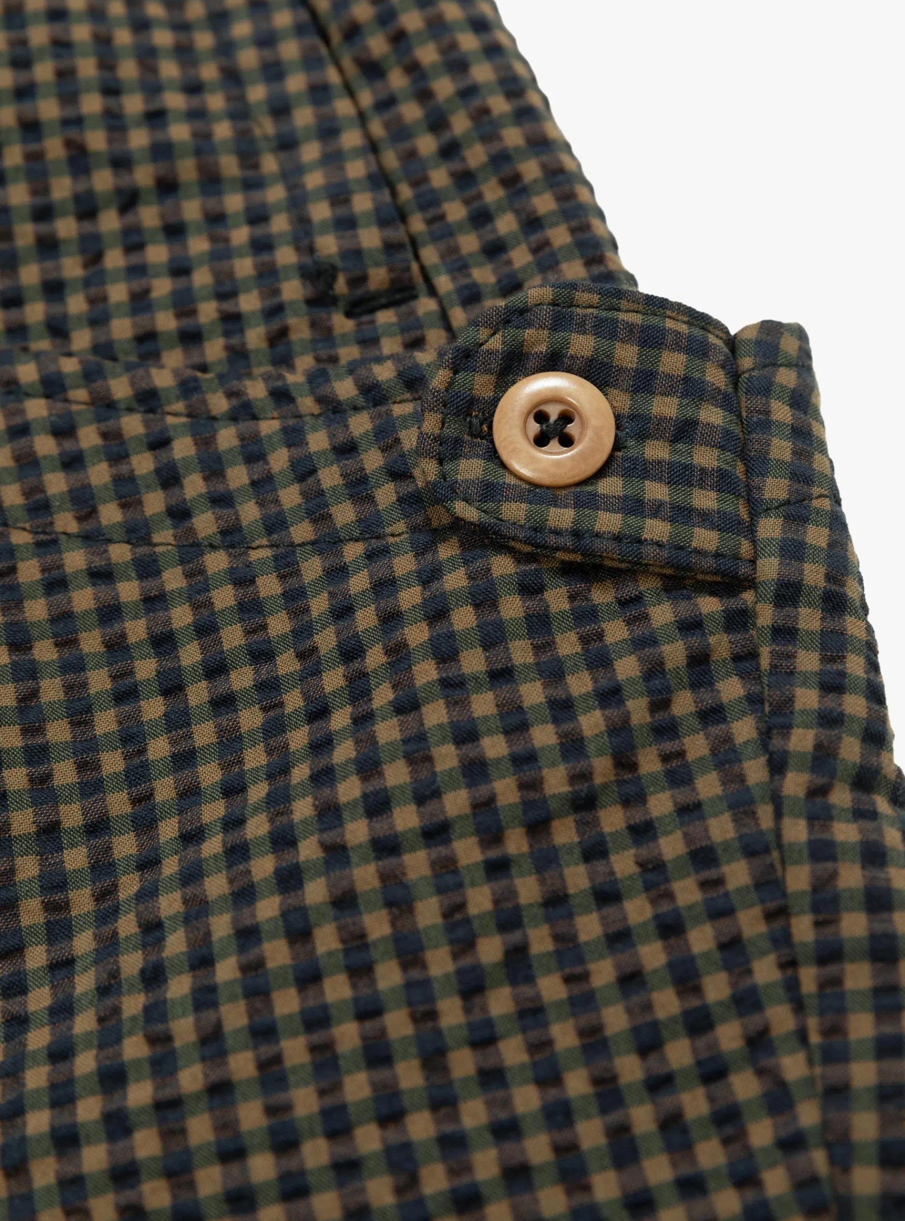Osage Pant Plaid Seersucker<Paratodo Best