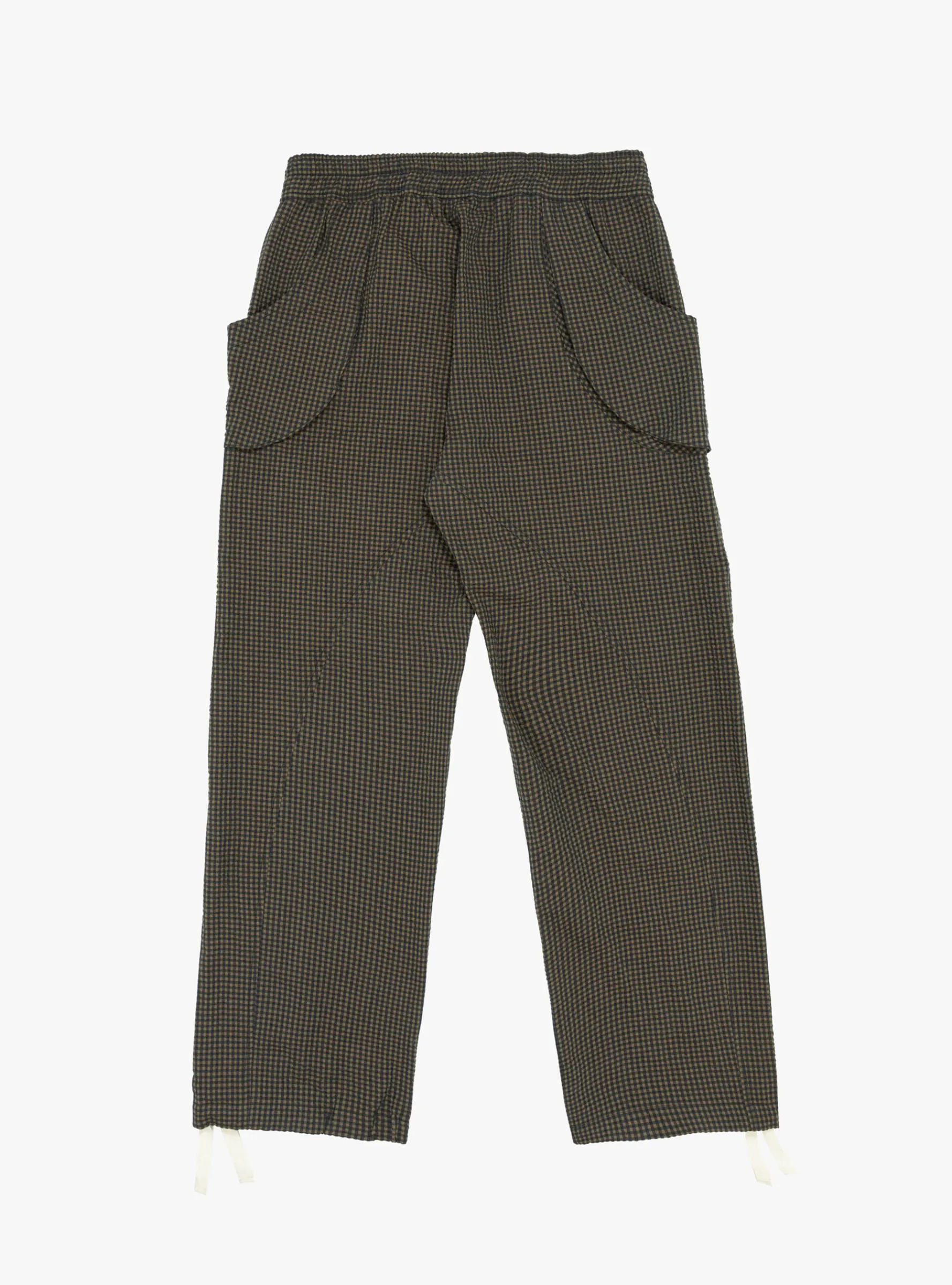 Osage Pant Plaid Seersucker<Paratodo Best
