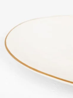 Oval Serving Plate White<Novità Home Online