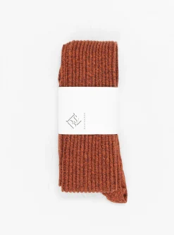 Over Knee Socks Angle Burgundy Rust<Baserange Clearance