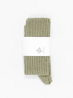 Over Knee Socks Tree Green Su Tan<Baserange New