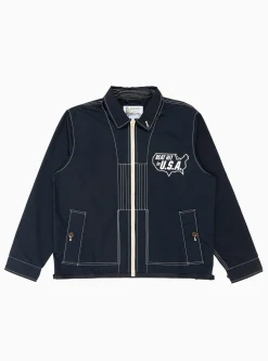Overnik Jacket Midnight Blue<Garbstore Discount