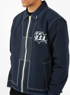 Overnik Jacket Midnight Blue<Garbstore Discount