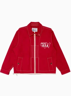 Overnik Jacket Red<Garbstore Clearance