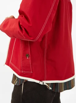 Overnik Jacket Red<Garbstore Clearance