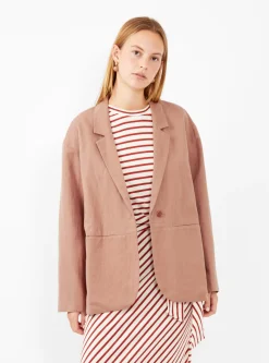 Oversized Blazer Dusty Pink<Apiece Apart Fashion