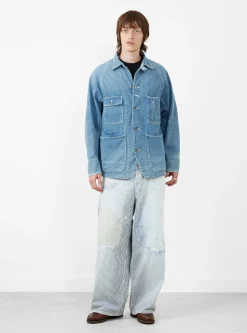 12oz Denim Cactus Coverall Midtone Blue<Kapital Outlet