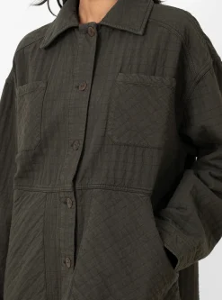 Padded Jacket Dark Brown<Cordera New