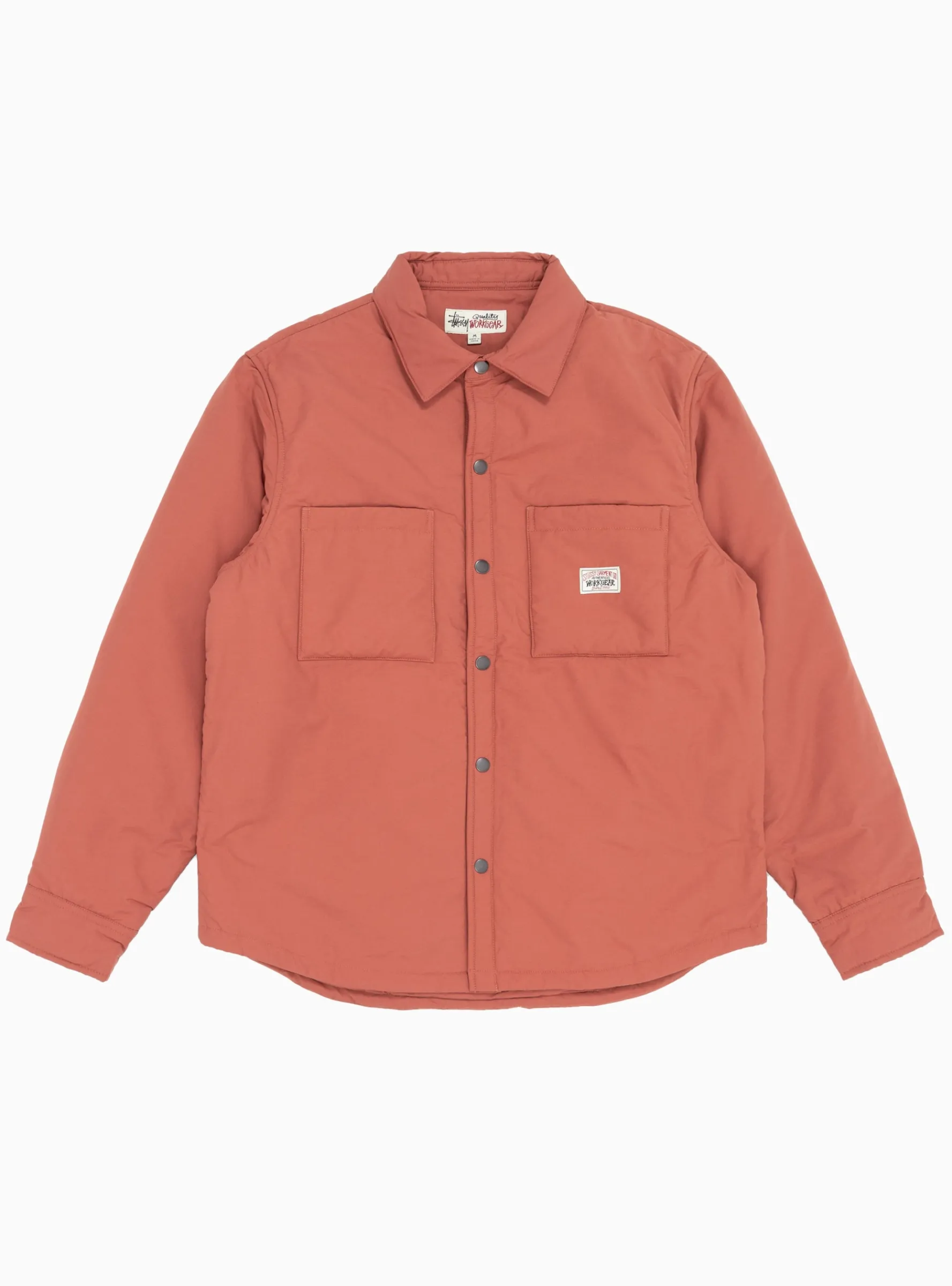 Padded Tech Over Shirt Brick Red<Stüssy Best