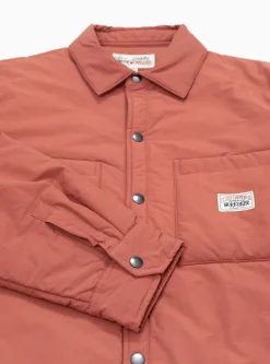 Padded Tech Over Shirt Brick Red<Stüssy Best