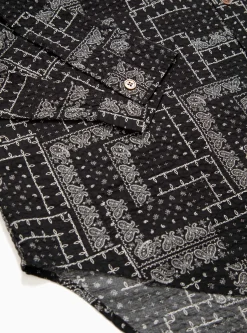 Paisley Easy Shirt Black<Garbstore Best
