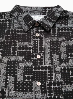 Paisley Easy Shirt Black<Garbstore Best
