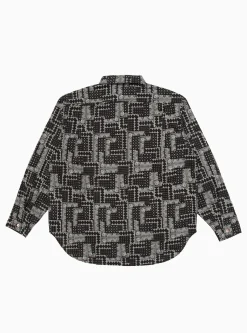 Paisley Easy Shirt Black<Garbstore Best