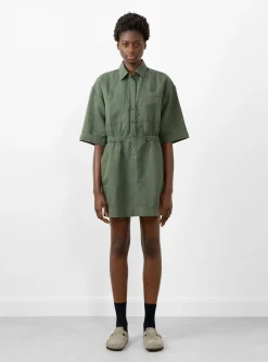 Palmera Mini Dress Thyme<Apiece Apart Sale