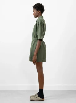 Palmera Mini Dress Thyme<Apiece Apart Sale