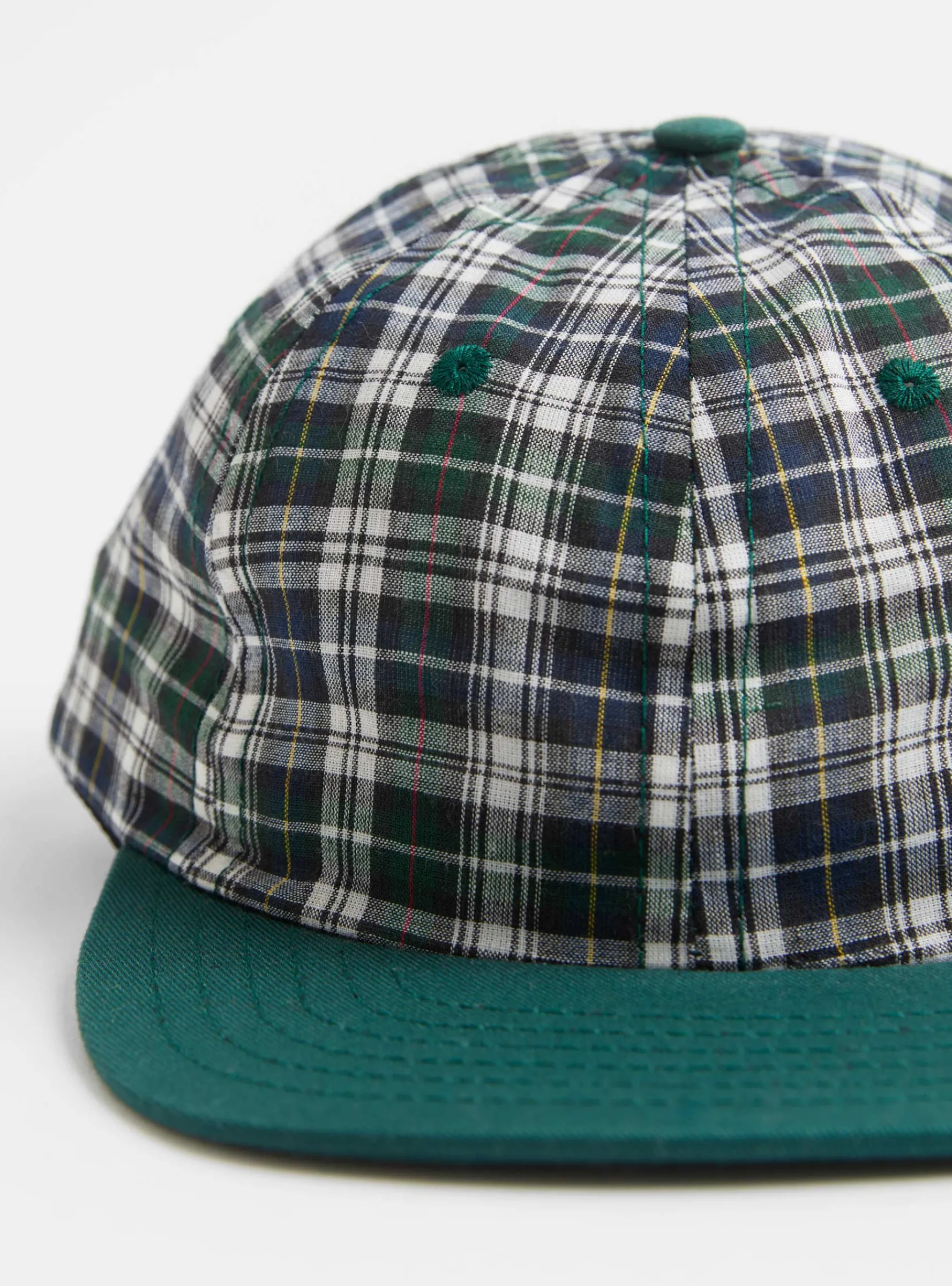 6 Panel Madras Green Check<Lite Year Clearance
