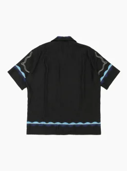Panel Print Shirt Black<TOGA VIRILIS Sale