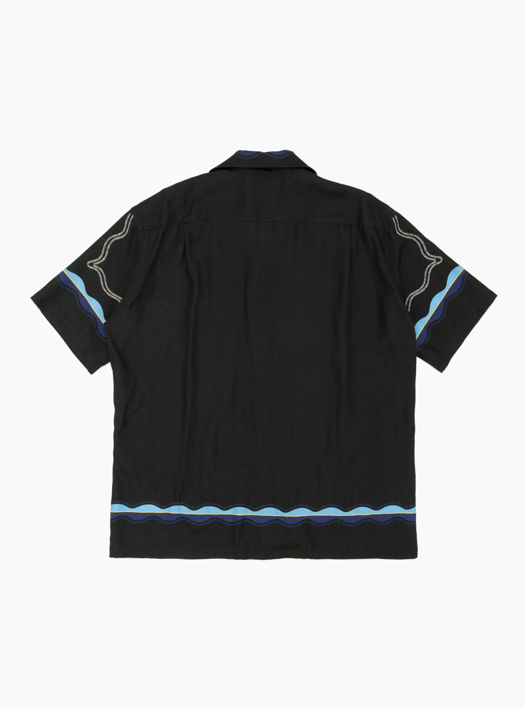 Panel Print Shirt Black<TOGA VIRILIS Sale