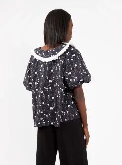 Paola Top Navy Floral<Naya Rea Online