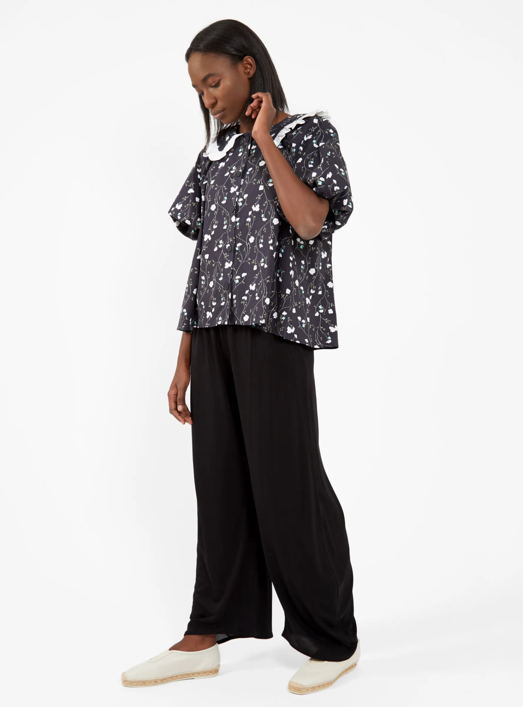 Paola Top Navy Floral<Naya Rea Online