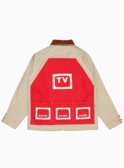 Paperclip Apron Jacket Camel<Home Party Sale
