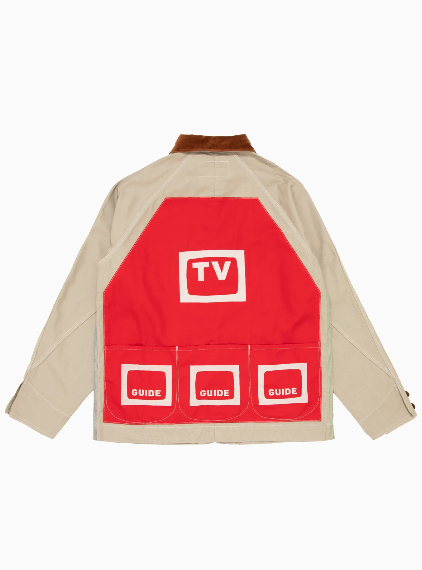Paperclip Apron Jacket Camel<Home Party Sale