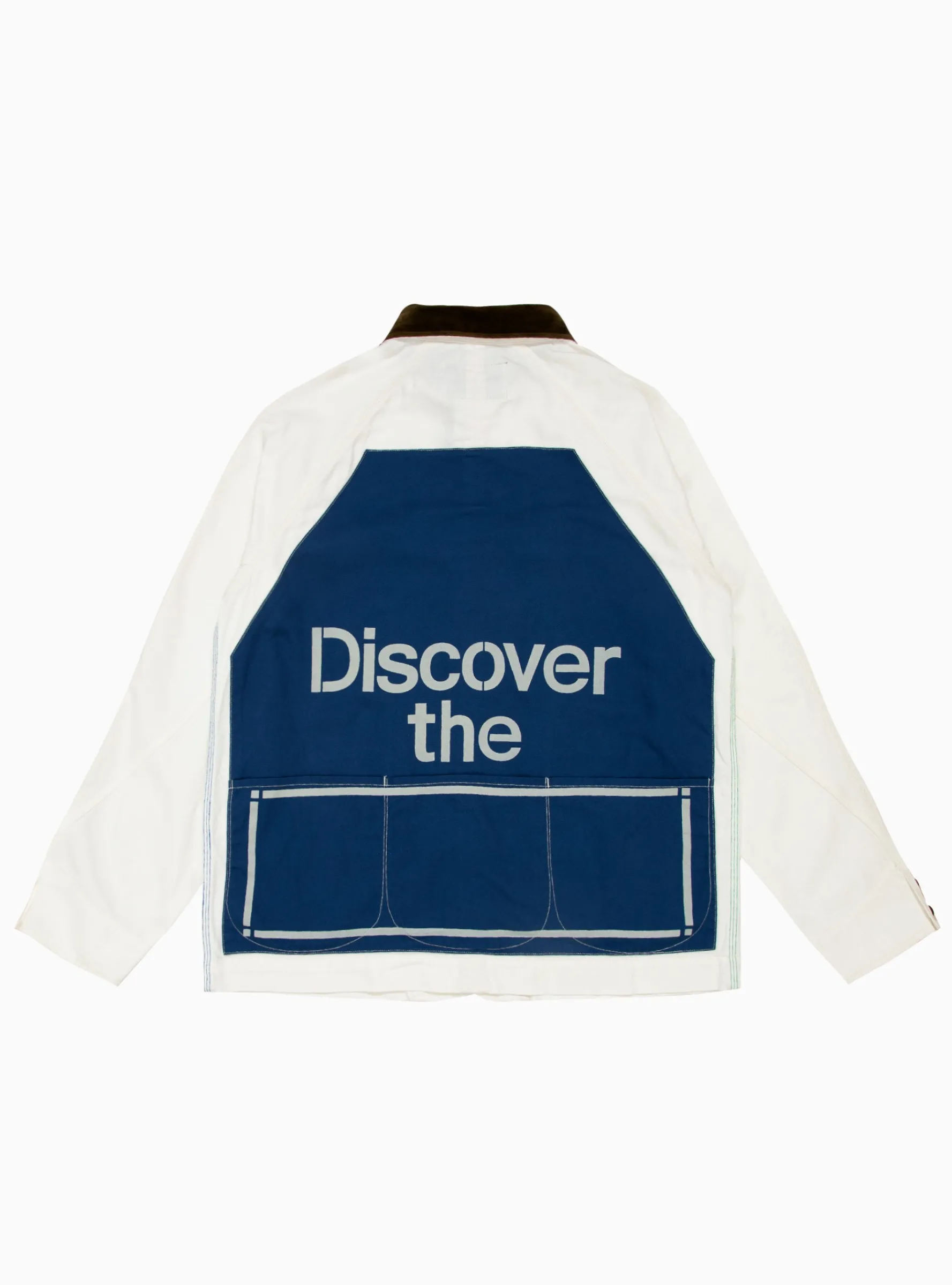 Paperclip Apron Jacket White<Home Party Discount