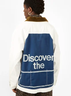 Paperclip Apron Jacket White<Home Party Discount