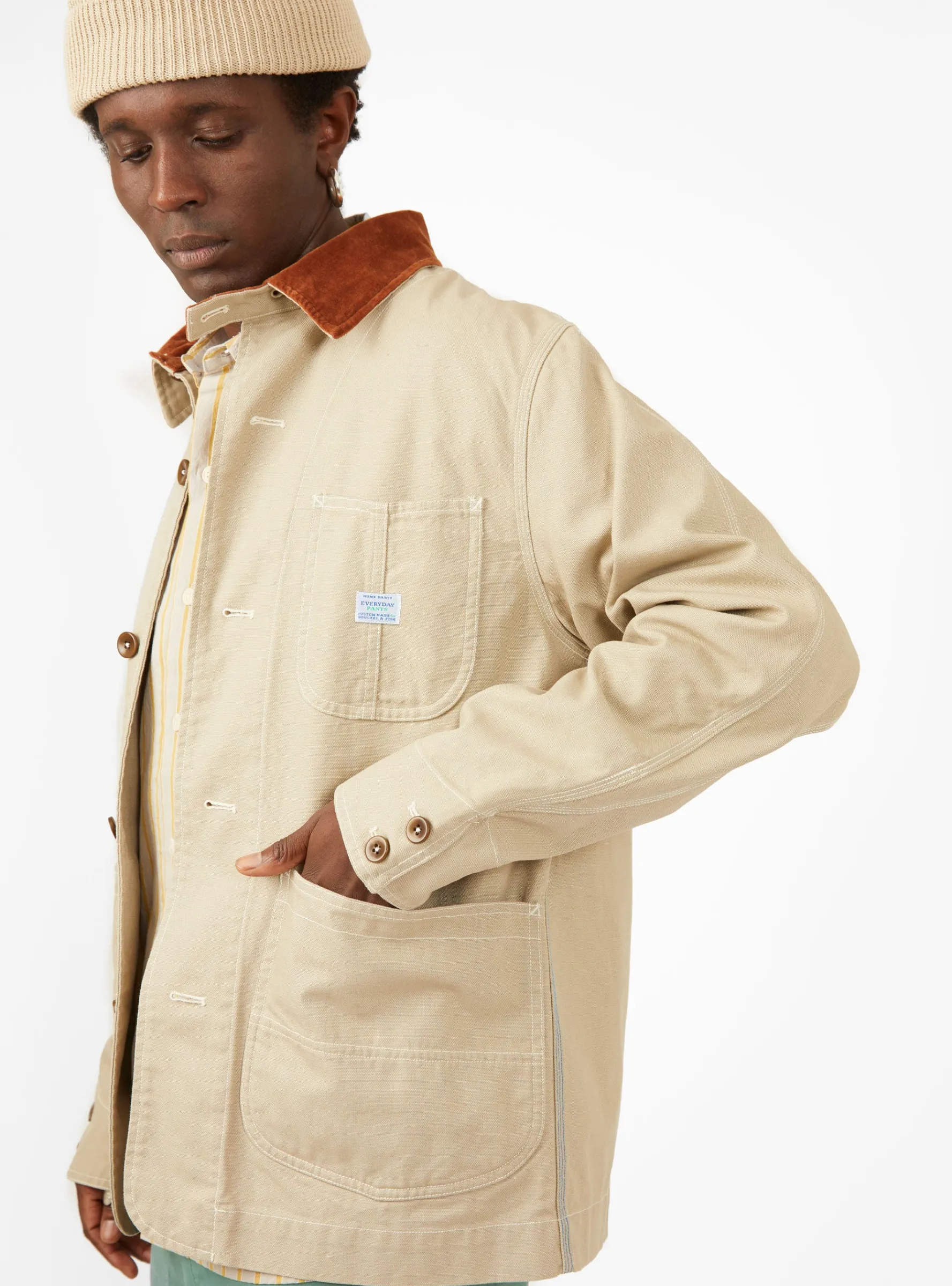 Paperclip Jacket Camel<Home Party New